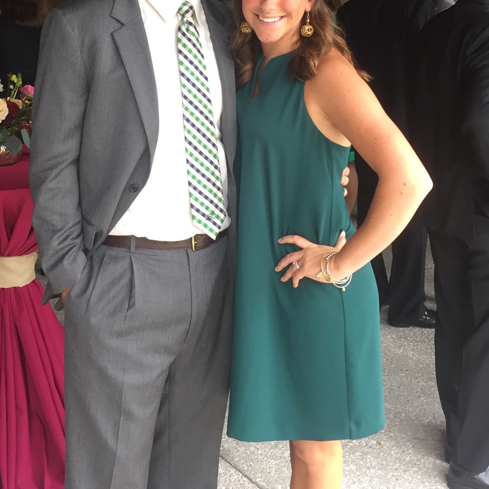 Green dress
